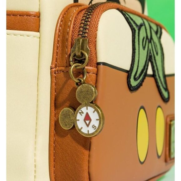 Women Disney Mickey Mouse Adventureland Cosplay Double Strap Shoulder Bag Purse - Picture 4 of 9